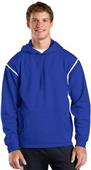 Sport-Tek Tech Fleece Colorblock Hooded Sweatshirt