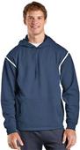 Sport-Tek Tech Fleece Colorblock Hooded Sweatshirt