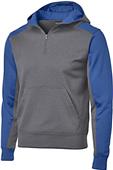 Sport-Tek Colorblock Fleece 1/4-Zip Sweatshirt