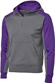Sport-Tek Colorblock Fleece 1/4-Zip Sweatshirt
