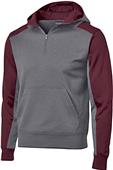 Sport-Tek Colorblock Fleece 1/4-Zip Sweatshirt