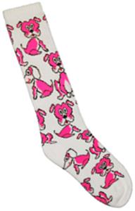 WHITE/FLUORESCENT PINK