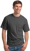 Hanes Beefy-T 100% Cotton T-Shirt with Pocket