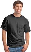 Hanes Beefy-T 100% Cotton T-Shirt with Pocket