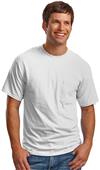 Hanes Beefy-T 100% Cotton T-Shirt with Pocket