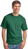 Hanes Beefy-T 100% Cotton T-Shirt with Pocket