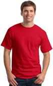 Hanes Tagless 100% Cotton T-Shirt with Pocket