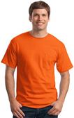 Hanes Tagless 100% Cotton T-Shirt with Pocket