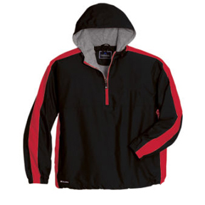BLACK/SCARLET