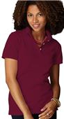 Anvil Women's Ring Spun Pique Knit Polos Anvil Women's Ring Spun Pique Knit Polos