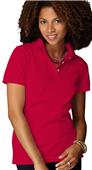 Anvil Women's Ring Spun Pique Knit Polos
