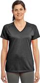 Sport-Tek Ladies Ultimate Performance V-Neck Shirt