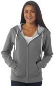 Independent Trading Junior's Two-Color Zip Hoodies