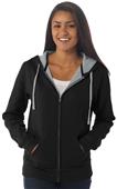 Independent Trading Junior's Two-Color Zip Hoodies