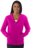 Independent Trading Junior Light Weight Zip Hoodie