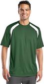 Sport-Tek Dry Zone Colorblock Crew Shirt