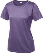 Sport-Tek Ladies' Heather Contender Scoop Neck Tee