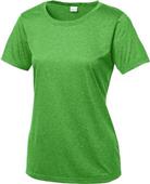 Sport-Tek Ladies' Heather Contender Scoop Neck Tee