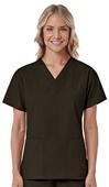 Maevn Core Women's Two Pocket V-Neck Scrub Tops Maevn Core Women's Two Pocket V-Neck Scrub Tops