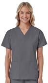 Maevn Core Women's Two Pocket V-Neck Scrub Tops Maevn Core Women's Two Pocket V-Neck Scrub Tops