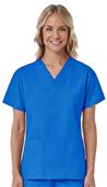 Maevn Core Women's Two Pocket V-Neck Scrub Tops Maevn Core Women's Two Pocket V-Neck Scrub Tops