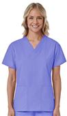 Maevn Core Women's Two Pocket V-Neck Scrub Tops Maevn Core Women's Two Pocket V-Neck Scrub Tops