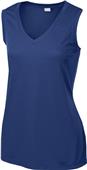 Sport-Tek Ladies' Sleeveless Competitor V-Neck Tee