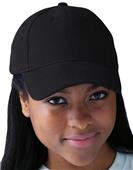 Anvil Solid Brushed Twill 6-Panel Caps Anvil Solid Brushed Twill 6-Panel Caps