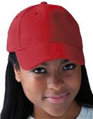 Anvil Solid Brushed Twill 6-Panel Caps Anvil Solid Brushed Twill 6-Panel Caps