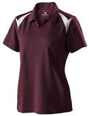Holloway Ladies Laser Performance Pique Polo Shirt