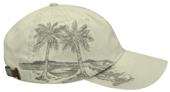 Adams Palm Trees Embroidered Caps