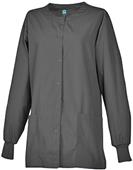 Maevn Core Unisex Round Neck Snap Scrub Jackets Maevn Core Unisex Round Neck Snap Scrub Jackets