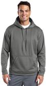 Sport-Tek Mens Sport-Wick Fleece Hooded Pullover