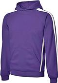 Sport-Tek Sleeve Stripe Pullover Hooded Sweatshirt