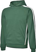 Sport-Tek Sleeve Stripe Pullover Hooded Sweatshirt