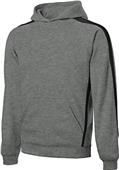 Sport-Tek Sleeve Stripe Pullover Hooded Sweatshirt