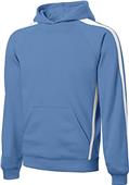 Sport-Tek Sleeve Stripe Pullover Hooded Sweatshirt