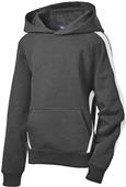 Sport-Tek Youth Sleeve Stripe Pullover Sweatshirt