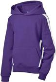 Sport-Tek Youth Sleeve Stripe Pullover Sweatshirt