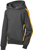 Sport-Tek Youth Sleeve Stripe Pullover Sweatshirt
