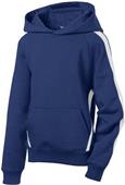 Sport-Tek Youth Sleeve Stripe Pullover Sweatshirt