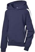 Sport-Tek Youth Sleeve Stripe Pullover Sweatshirt