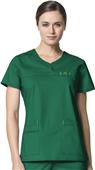 WonderWink Patience Curved Notch Neck Scrub Top WonderWink Patience Curved Notch Neck Scrub Top