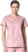 WonderWink Patience Curved Notch Neck Scrub Top WonderWink Patience Curved Notch Neck Scrub Top
