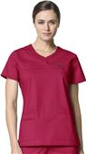 WonderWink Patience Curved Notch Neck Scrub Top WonderWink Patience Curved Notch Neck Scrub Top