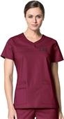 WonderWink Patience Curved Notch Neck Scrub Top WonderWink Patience Curved Notch Neck Scrub Top