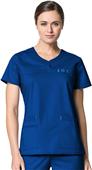 WonderWink Patience Curved Notch Neck Scrub Top WonderWink Patience Curved Notch Neck Scrub Top