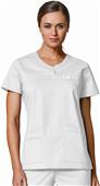 WonderWink Patience Curved Notch Neck Scrub Top WonderWink Patience Curved Notch Neck Scrub Top