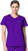 WonderWink Patience Curved Notch Neck Scrub Top WonderWink Patience Curved Notch Neck Scrub Top