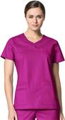 WonderWink Patience Curved Notch Neck Scrub Top WonderWink Patience Curved Notch Neck Scrub Top